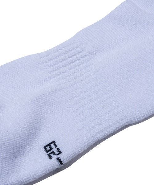 NEW ERA（ニューエラ）の「NEW ERA/ニューエラ ソックス SOCKS CREW 2足セット ライン フラッグロゴ エンブロイダリー 14518184/14518185（ソックス/靴下・メンズ・ホワイト系その他/ホワイト系その他2・25-27CM/21-23cm）」の13枚目の写真