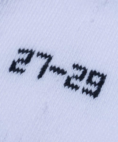 NEW ERA（ニューエラ）の「NEW ERA/ニューエラ ソックス SOCKS CREW 2足セット ライン フラッグロゴ エンブロイダリー 14518184/14518185（ソックス/靴下・メンズ・ホワイト系その他/ホワイト系その他2・25-27CM/21-23cm）」の16枚目の写真