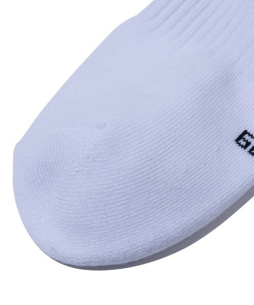 NEW ERA（ニューエラ）の「NEW ERA/ニューエラ ソックス SOCKS CREW 2足セット ライン フラッグロゴ エンブロイダリー 14518184/14518185（ソックス/靴下・メンズ・ホワイト系その他/ホワイト系その他2・25-27CM/21-23cm）」の15枚目の写真