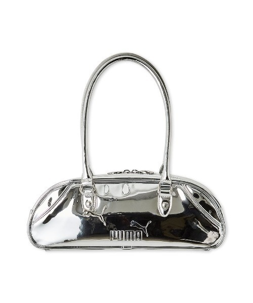 PUMA(プーマ)の「【emmi×PUMA】WIDE BOSTON METALLIC BAG(ショルダーバッグ・レディース・シルバー・FREE)」の7枚目の写真