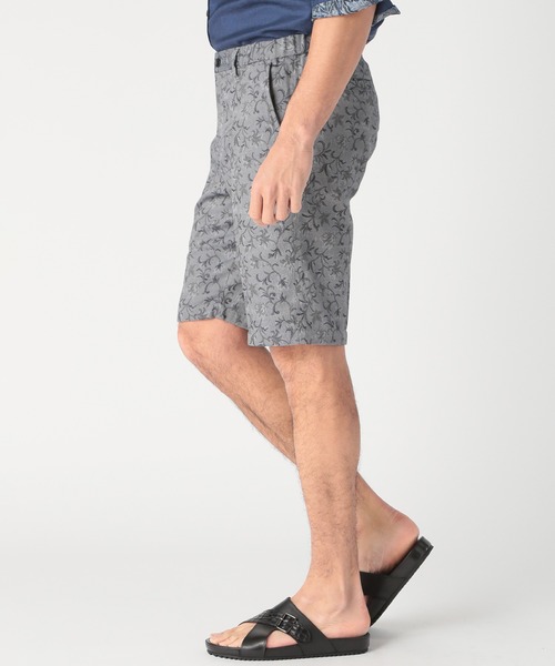 MEN'S BIGI（メンズビギ）の「ジャガードハーフパンツ（その他パンツ・メンズ・カーキ/ライトグレー・02/03）」の4枚目の写真