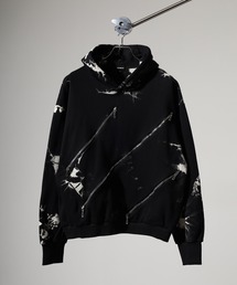 Zipper design pullover hoodie / ファスナーデザイン プルオーバーパーカー フーディー unisex