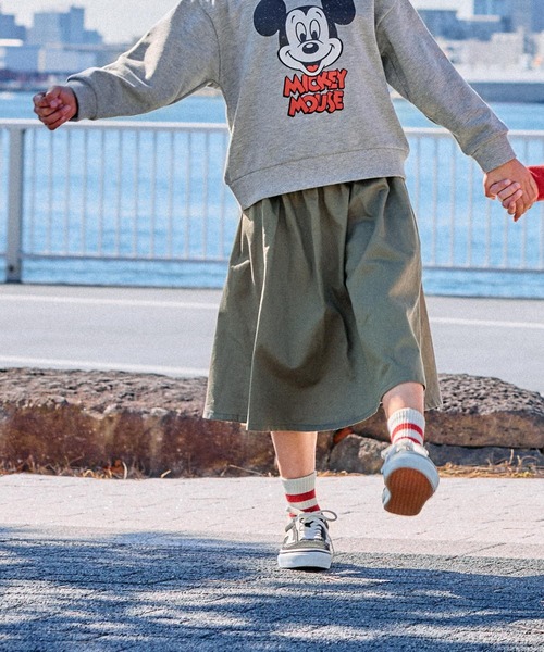 FOUND GOOD（ファウンドグッド）の「G/サスツキボリュームSK（スカート・キッズ・ベージュ/グリーン系8/ブラック・130cm/140cm/150cm/120cm）」の18枚目の写真