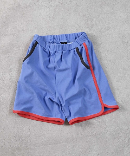 MARKEY'S(マーキーズ)の「サイドラインショートパンツ【セットアップ可能】(その他パンツ・キッズ・オフホワイト/ブルー/ブラウン・100/95/90/80/110/150/140/130/120)」の3枚目の写真