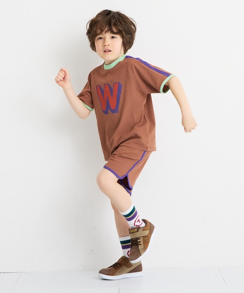 MARKEY'S(マーキーズ)の「サイドラインショートパンツ【セットアップ可能】(その他パンツ・キッズ・オフホワイト/ブルー/ブラウン・100/95/90/80/110/150/140/130/120)」の9枚目の写真