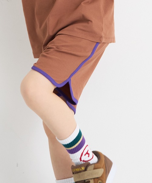 MARKEY'S(マーキーズ)の「サイドラインショートパンツ【セットアップ可能】(その他パンツ・キッズ・オフホワイト/ブルー/ブラウン・100/95/90/80/110/150/140/130/120)」の15枚目の写真