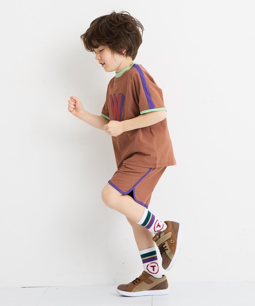 MARKEY'S(マーキーズ)の「サイドラインショートパンツ【セットアップ可能】(その他パンツ・キッズ・オフホワイト/ブルー/ブラウン・100/95/90/80/110/150/140/130/120)」の10枚目の写真