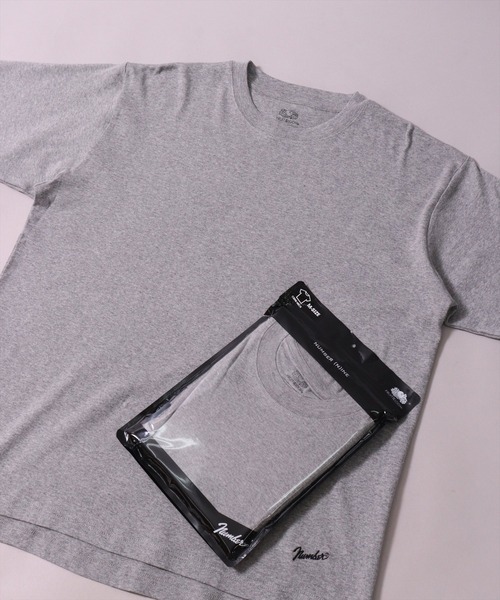 FRUIT OF THE LOOM(フルーツオブザルーム)の「(GA)【FTL×NUMBER(N)INE】【パックT】フライス サイドスリット Tシャツ(Tシャツ/カットソー・メンズ・オフホワイト/ブラック/杢グレー・M/XL/L)」の3枚目の写真