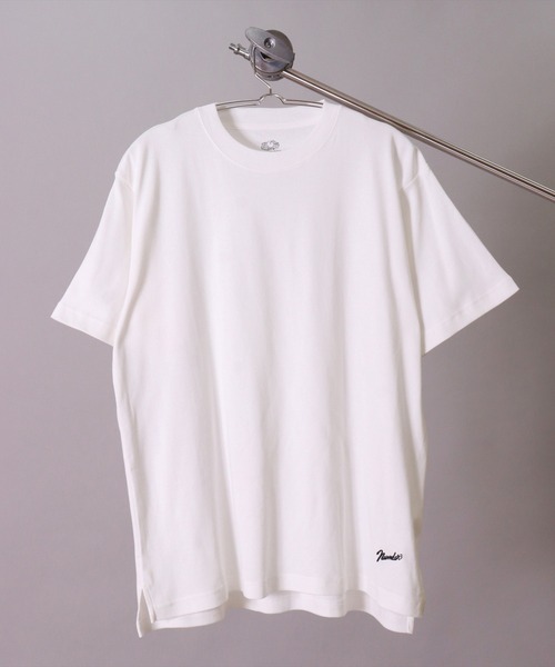 FRUIT OF THE LOOM(フルーツオブザルーム)の「(GA)【FTL×NUMBER(N)INE】【パックT】フライス サイドスリット Tシャツ(Tシャツ/カットソー・メンズ・オフホワイト/ブラック/杢グレー・M/XL/L)」の4枚目の写真