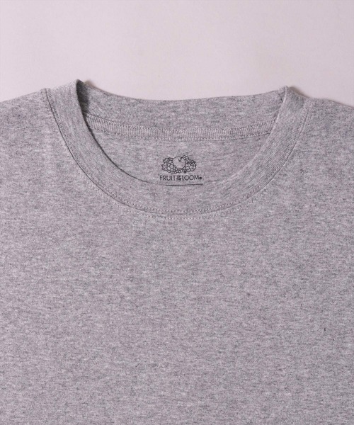FRUIT OF THE LOOM(フルーツオブザルーム)の「(GA)【FTL×NUMBER(N)INE】【パックT】フライス サイドスリット Tシャツ(Tシャツ/カットソー・メンズ・オフホワイト/ブラック/杢グレー・M/XL/L)」の8枚目の写真
