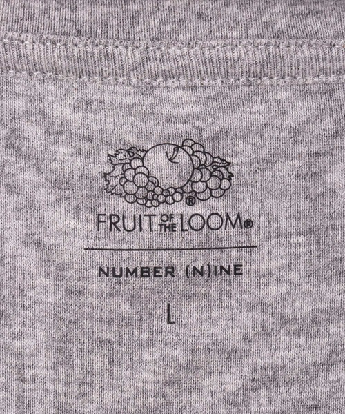 FRUIT OF THE LOOM(フルーツオブザルーム)の「(GA)【FTL×NUMBER(N)INE】【パックT】フライス サイドスリット Tシャツ(Tシャツ/カットソー・メンズ・オフホワイト/ブラック/杢グレー・M/XL/L)」の13枚目の写真