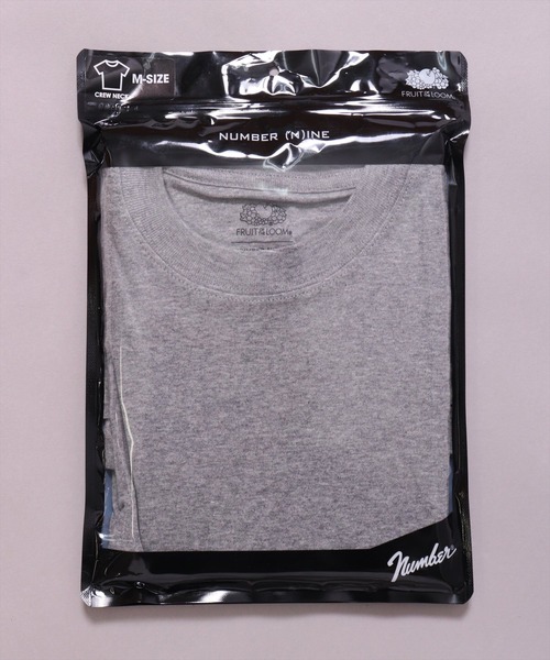FRUIT OF THE LOOM(フルーツオブザルーム)の「(GA)【FTL×NUMBER(N)INE】【パックT】フライス サイドスリット Tシャツ(Tシャツ/カットソー・メンズ・オフホワイト/ブラック/杢グレー・M/XL/L)」の15枚目の写真