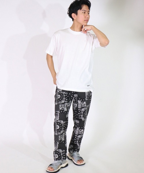 FRUIT OF THE LOOM(フルーツオブザルーム)の「(GA)【FTL×NUMBER(N)INE】【パックT】フライス サイドスリット Tシャツ(Tシャツ/カットソー・メンズ・オフホワイト/ブラック/杢グレー・M/XL/L)」の22枚目の写真