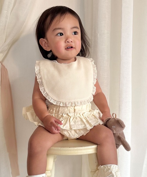 組み合わせ自由！自己紹介スタイ☺︎ pairmanon スタイ よだれかけ 「ベビー」選べる3デザイン 付け襟