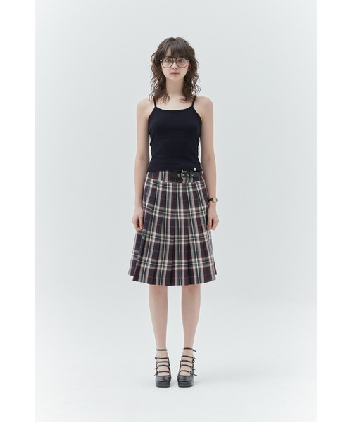 KIRSH(キルシー)の「KIRSH PLAIN CHERRY SEMI CROP SLEEVELESS キルシー プレーン チェリー セミクロップ丈 キャミソール(キャミソール・レディース・ホワイト/ダークネイビー・ONE SIZE)」の19枚目の写真