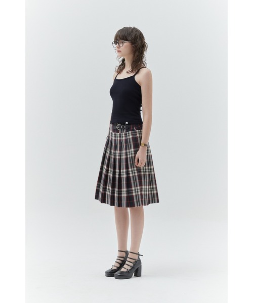 KIRSH(キルシー)の「KIRSH PLAIN CHERRY SEMI CROP SLEEVELESS キルシー プレーン チェリー セミクロップ丈 キャミソール(キャミソール・レディース・ホワイト/ダークネイビー・ONE SIZE)」の20枚目の写真