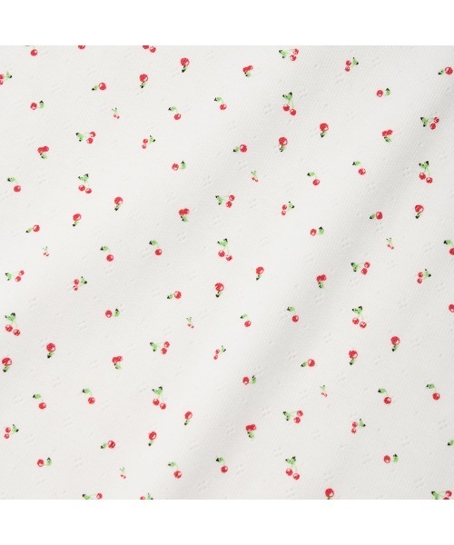 KIRSH(キルシー)の「KIRSH PLAIN CHERRY SEMI CROP SLEEVELESS キルシー プレーン チェリー セミクロップ丈 キャミソール(キャミソール・レディース・ホワイト/ダークネイビー・ONE SIZE)」の16枚目の写真