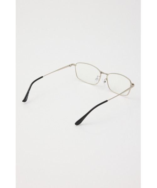 SLY（スライ）の「METAL FLAME SQUARE EYEWEAR メタルフレーム スクエア アイウェア（メガネ・レディース・ブラック/クリア・FREE）」の7枚目の写真