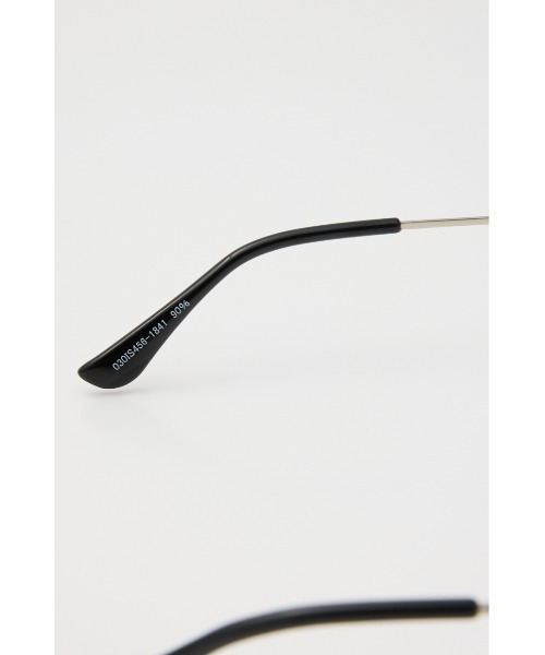 SLY（スライ）の「METAL FLAME SQUARE EYEWEAR メタルフレーム スクエア アイウェア（メガネ・レディース・ブラック/クリア・FREE）」の10枚目の写真