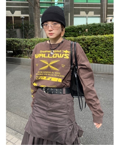 SLY（スライ）の「METAL FLAME SQUARE EYEWEAR メタルフレーム スクエア アイウェア（メガネ・レディース・ブラック/クリア・FREE）」の16枚目の写真