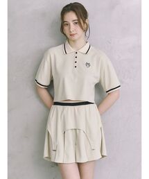 夏TOP+キュロットスカート SET★休暇ワンピース ドレス キュロット キュロットスカート」に該当するレディースの