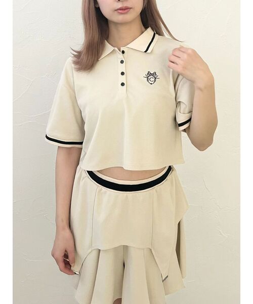 CALNAMUR（カルナムール）の「POLO×SK SET UP/ポロ×スカート