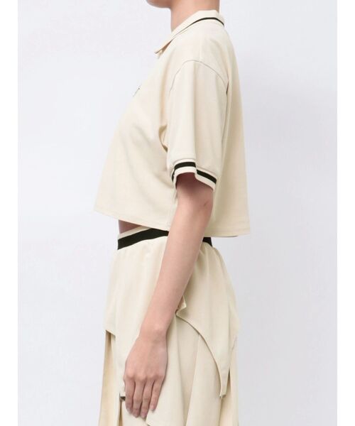 CALNAMUR（カルナムール）の「POLO×SK SET UP/ポロ×スカートセットアップ【セットアイテム】（ワンピース・レディース・ベージュ/ブラック/グレー・FREE）」の8枚目の写真