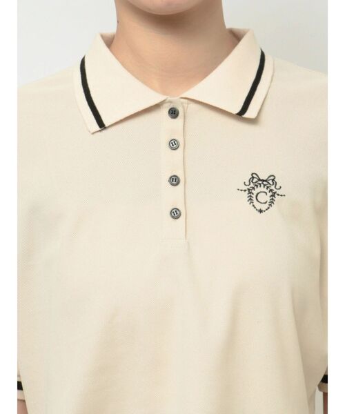 CALNAMUR（カルナムール）の「POLO×SK SET UP/ポロ×スカートセットアップ【セットアイテム】（ワンピース・レディース・ベージュ/ブラック/グレー・FREE）」の10枚目の写真