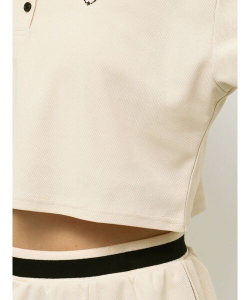 CALNAMUR（カルナムール）の「POLO×SK SET UP/ポロ×スカートセットアップ【セットアイテム】（ワンピース・レディース・ベージュ/ブラック/グレー・FREE）」の12枚目の写真