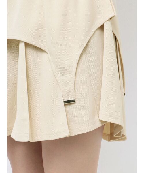 CALNAMUR（カルナムール）の「POLO×SK SET UP/ポロ×スカートセットアップ【セットアイテム】（ワンピース・レディース・ベージュ/ブラック/グレー・FREE）」の17枚目の写真