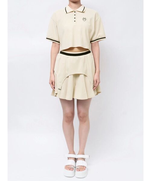 CALNAMUR（カルナムール）の「POLO×SK SET UP/ポロ×スカート