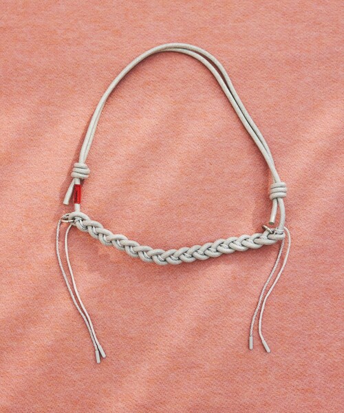 て*○様 トポロジー BRAIDED O-ROPE 白 Topologie/トポロジー 8.0mm Braided O-Rope（8.0mm ブレイ