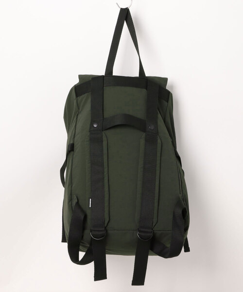 ADAM PATEK(アダムパテック)の「【RS】【ADAMPATEK】 nylon BIG military backpack/ミリタリービッグバックパック(バックパック/リュック・レディース・カーキ/ブラック・フリー)」の4枚目の写真