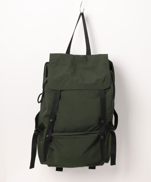 ADAM PATEK(アダムパテック)の「【RS】【ADAMPATEK】 nylon BIG military backpack/ミリタリービッグバックパック(バックパック/リュック・レディース・カーキ/ブラック・フリー)」の7枚目の写真