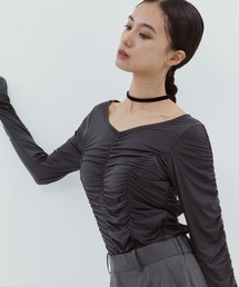 Knuth Marf/クヌースマーフ】2way chiffon docking one piece/2way