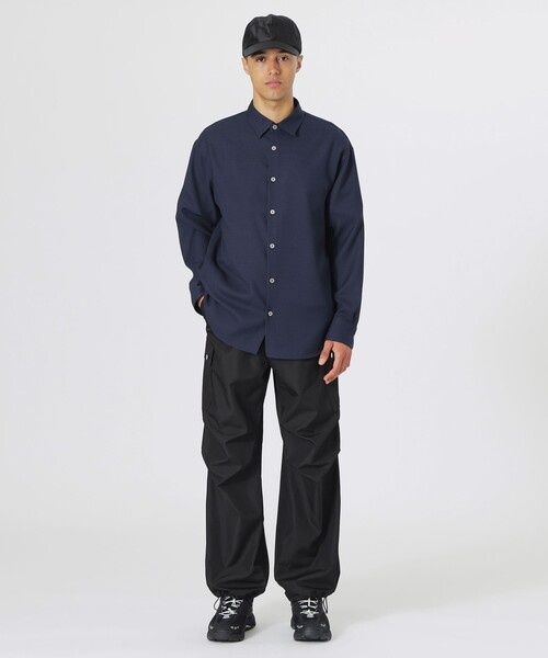 LOVELESS(ラブレス)の「アフィナージュシースルーシャツ(シャツ/ブラウス・メンズ・ネイビー/グリーン系その他3/ピンク/オフホワイト・M/L)」の7枚目の写真