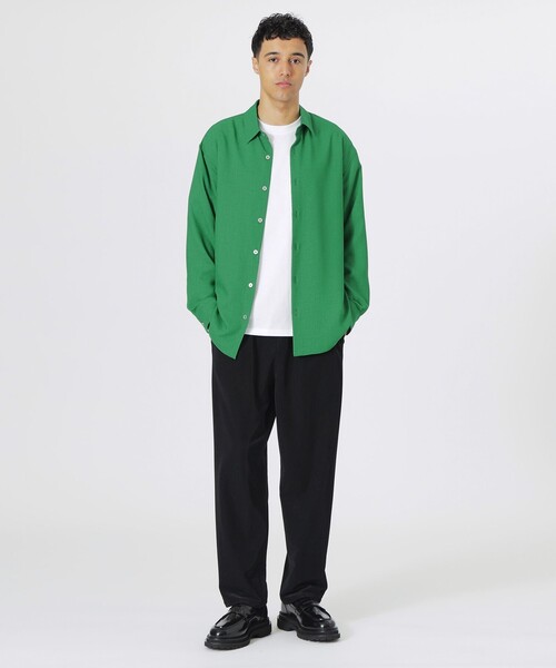 LOVELESS(ラブレス)の「アフィナージュシースルーシャツ(シャツ/ブラウス・メンズ・ネイビー/グリーン系その他3/ピンク/オフホワイト・M/L)」の8枚目の写真