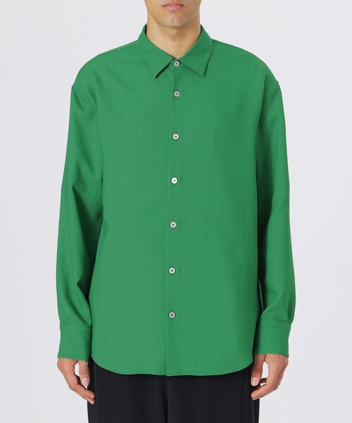 LOVELESS(ラブレス)の「アフィナージュシースルーシャツ(シャツ/ブラウス・メンズ・ネイビー/グリーン系その他3/ピンク/オフホワイト・M/L)」の9枚目の写真