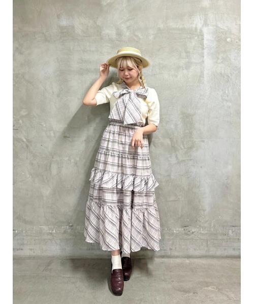 an another angelus（アンアナザーアンジェラス）の「配色ブリムグログランリボンキャノチェ（ハット・レディース・ベージュ/ベージュ×ブラック・FREE）」の20枚目の写真