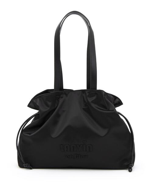 サテンナイロンドロストトートバッグ小（トートバッグ）｜LANVIN