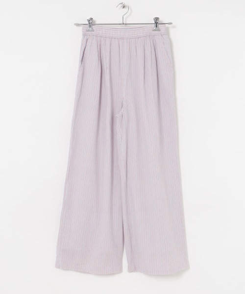 new basic　インドコットンサッカーストライプシャツ　アーバンリサーチ URBAN RESEARCH ブラウス シャツ new basic インドコットン