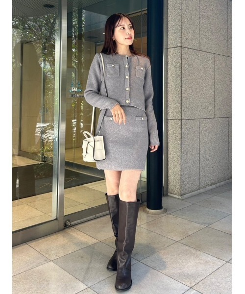 セール】【ZOZO・USAGI ONLINE限定】ニットセットアップ