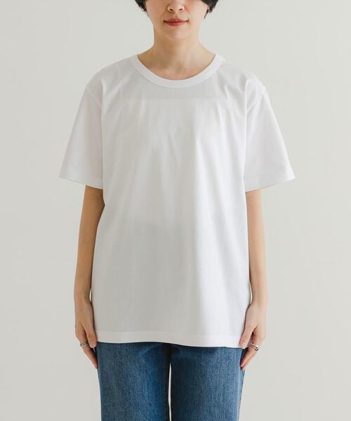 URBAN RESEARCH（アーバンリサーチ）の「『UR TECH』ベーシックTシャツ（Tシャツ/カットソー・レディース・ホワイト・2/3/1）」の4枚目の写真