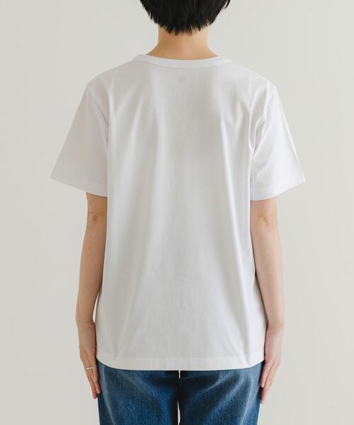 URBAN RESEARCH（アーバンリサーチ）の「『UR TECH』ベーシックTシャツ（Tシャツ/カットソー・レディース・ホワイト・2/3/1）」の6枚目の写真