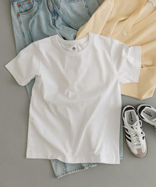 URBAN RESEARCH（アーバンリサーチ）の「『UR TECH』ベーシックTシャツ（Tシャツ/カットソー・レディース・ホワイト・2/3/1）」の7枚目の写真