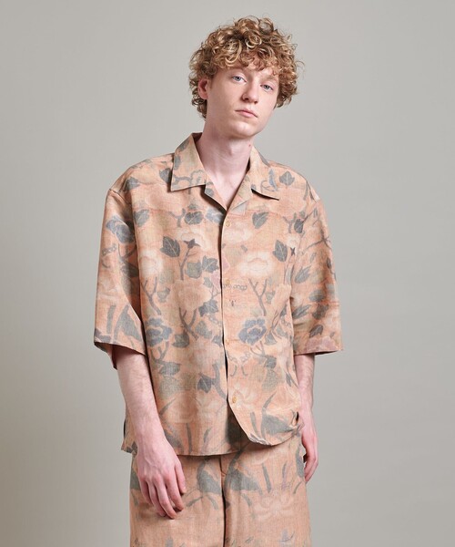 セール】＜LOEFF＞フラグメント フラワー シャツ MEN'S（シャツ