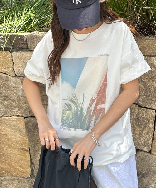 セール】【WEB限定】ボタニカルアソートフォトTシャツ（Tシャツ