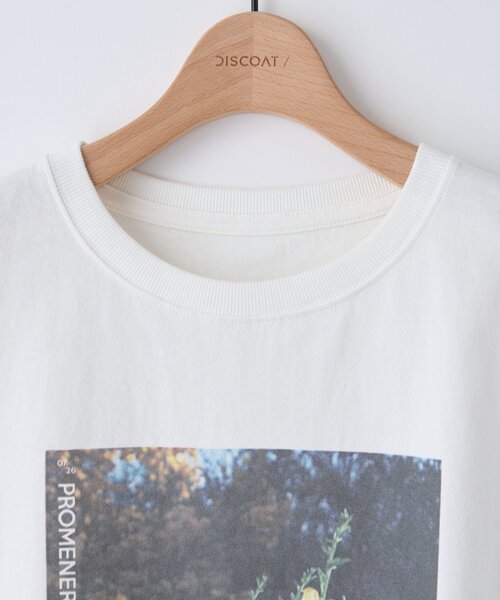 DISCOAT(ディスコート)の「【WEB限定】ボタニカルアソートフォトTシャツ(Tシャツ/カットソー・レディース・ホワイト系その他3/ホワイト系その他/ホワイト系その他2・FREE)」の17枚目の写真