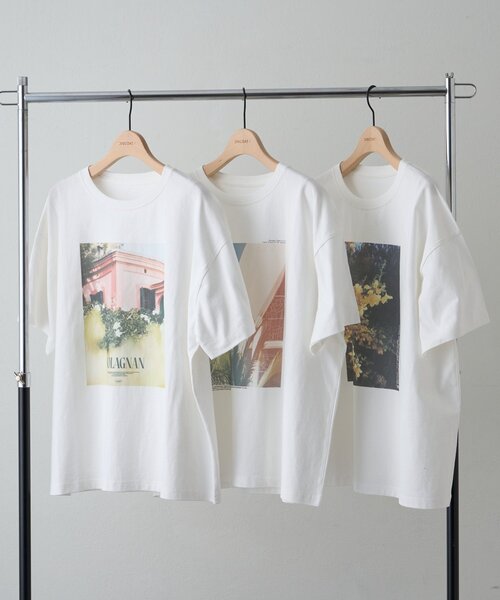 DISCOAT(ディスコート)の「【WEB限定】ボタニカルアソートフォトTシャツ(Tシャツ/カットソー・レディース・ホワイト系その他3/ホワイト系その他/ホワイト系その他2・FREE)」の11枚目の写真