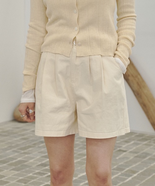 Lutim by u(ルチバイユー)の「Club short pants / クラブショートパンツ(その他パンツ・レディース・ブラック/ベージュ/ナチュラル・FREE)」の18枚目の写真